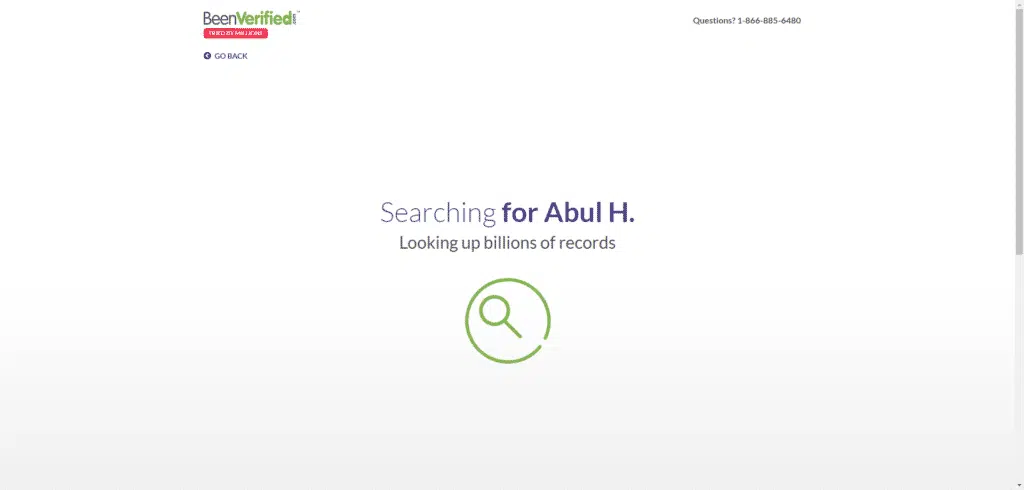BeenVerified Free Trial - Special $1 Trial Offer 11 Searching icon