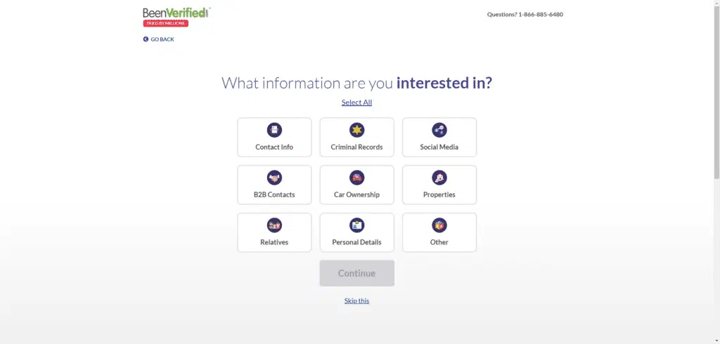 BeenVerified Free Trial - Special $1 Trial Offer 12 What information
