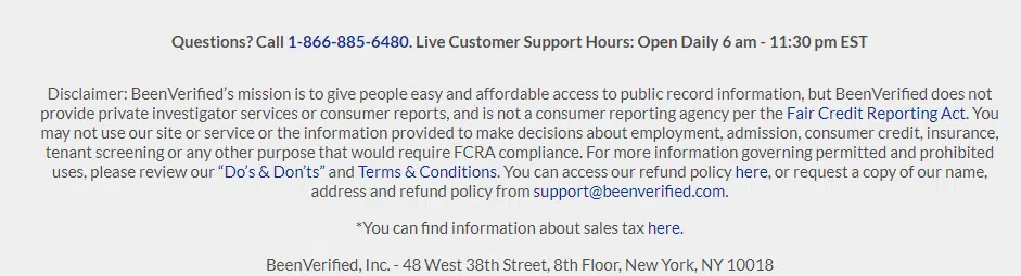 BeenVerified Free Trial - Special $1 Trial Offer 19 Support Team