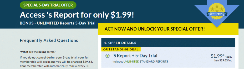 Get Intelius Free Trial Account & Report - Access 's Report for only $0.95!